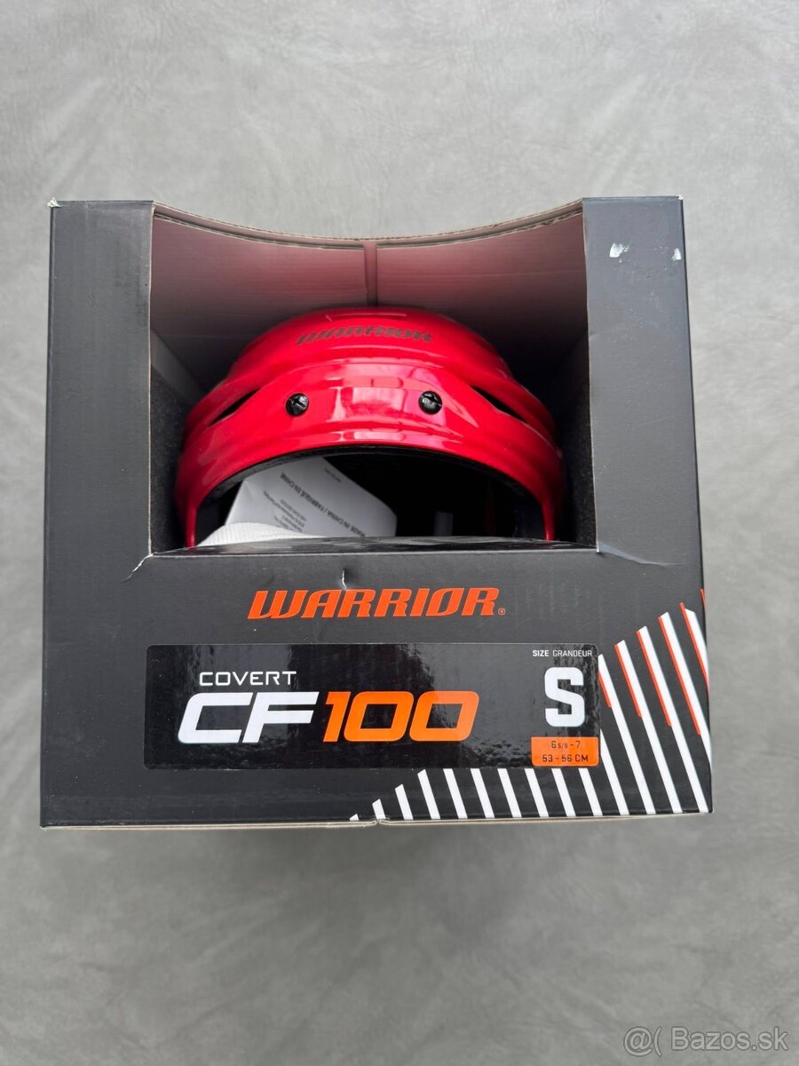 ✅WARRIOR COVERT CF 100 RED SR S - SENIOR 53 CM - 55 CM - 2
