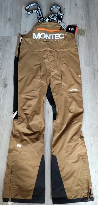 MONTEC FENIX 3L BIB pants freeride skialp nohavice, nové - 2