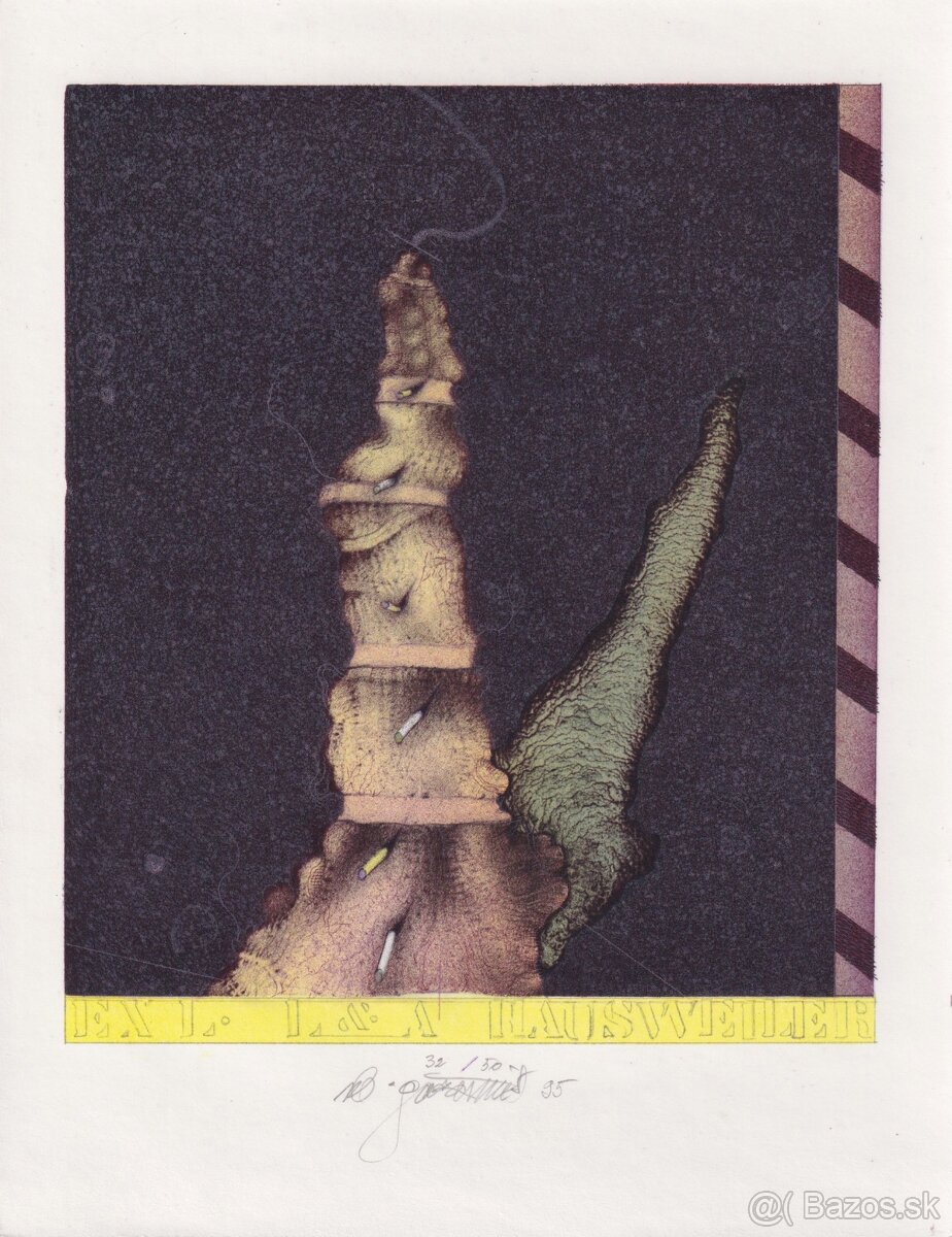 predam grafiku exlibris Vladimir Gazovic II - 2