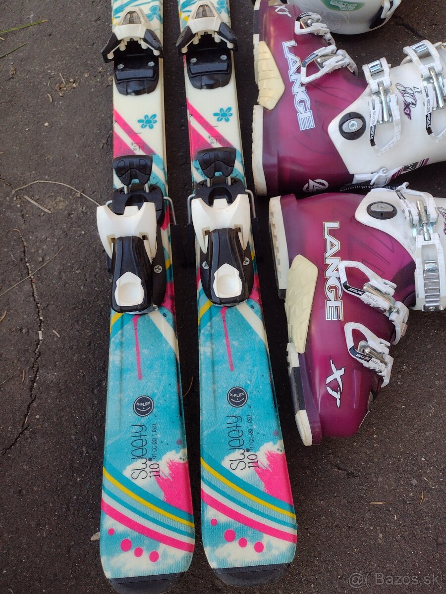 lyže 130cm - 2