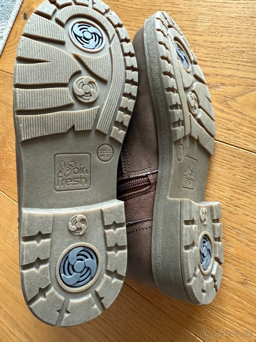 Cizmy 36, s visackou - 2