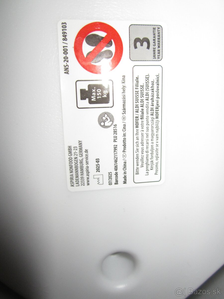 Stolička na sprchovanie - 2