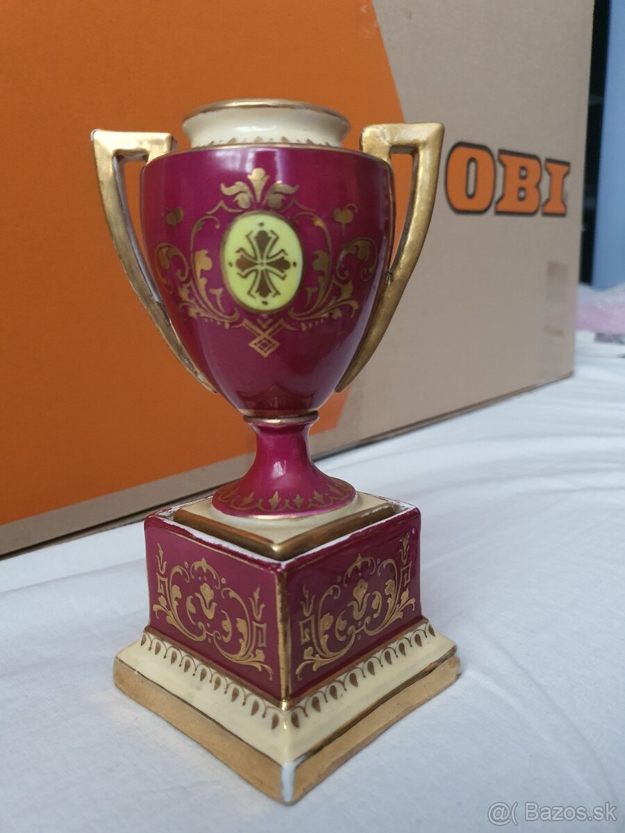 Starožitná porcelánová amfora Alt Wien - 2