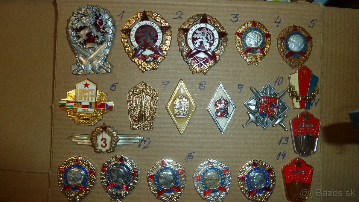 Vojenské odznaky - 2