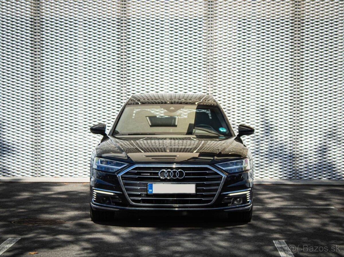 Audi A8 60 TFSI-e V6, masáž, webasto, pano, nelakované - 2