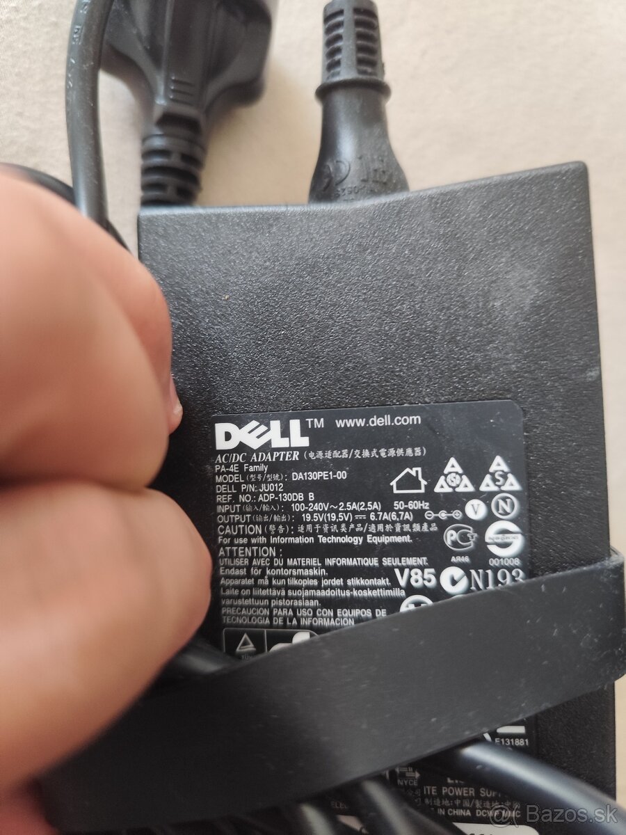 Sietovy adapter, Nabíjačka DELL 19.5V - 6.7A 130W - 2