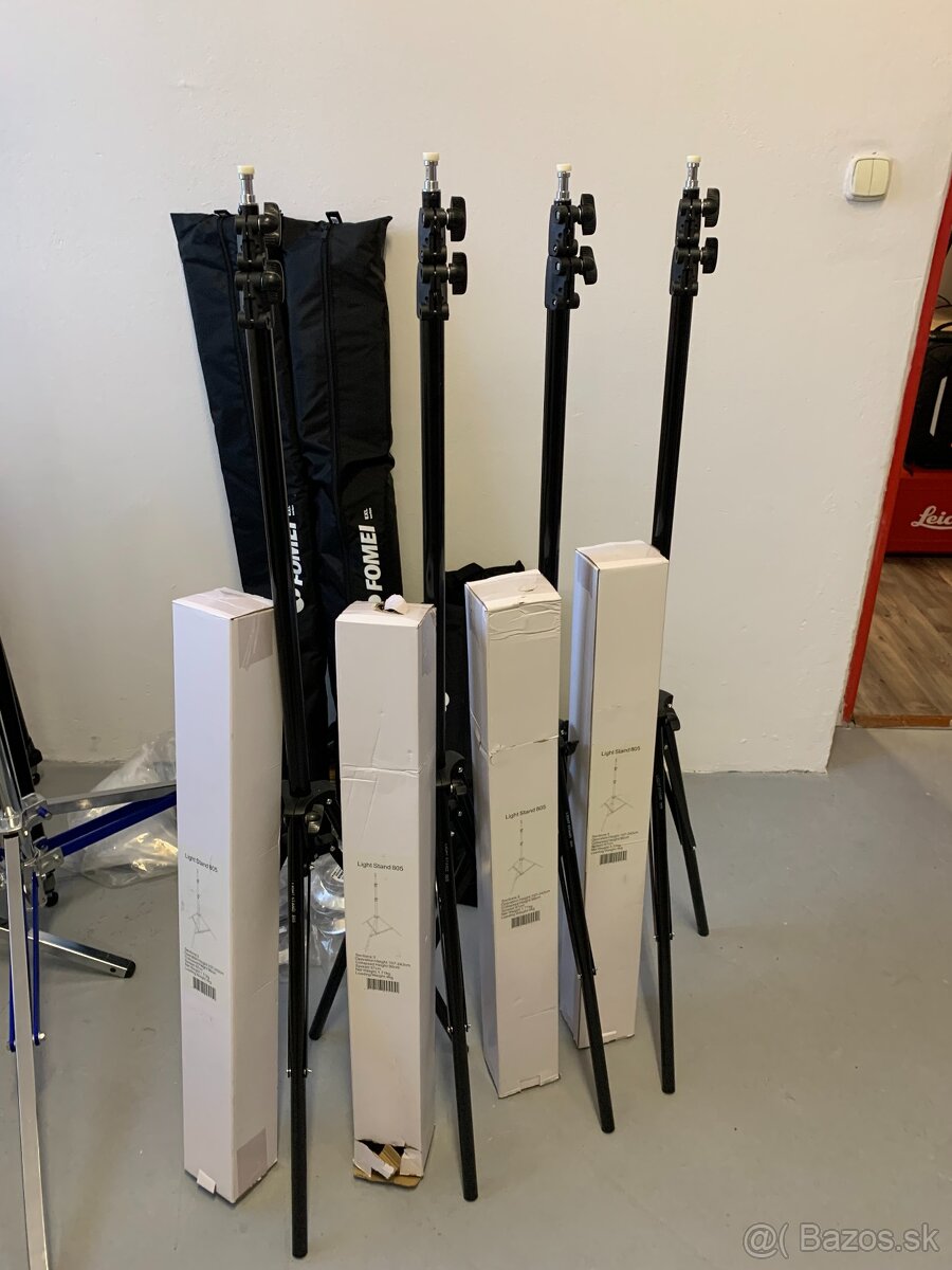 4× Linkstar LS-805 – statív na svetlo - 2