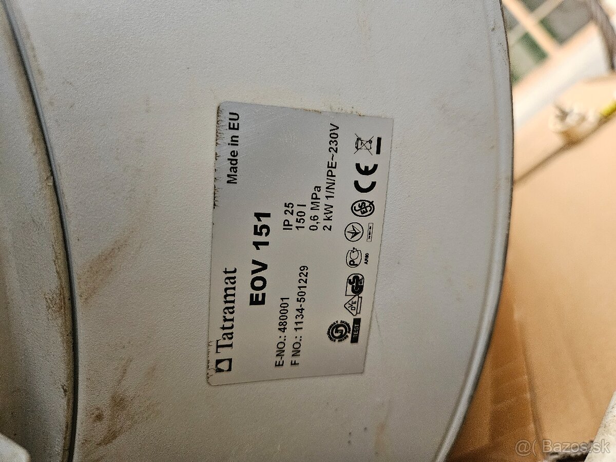 Predám bojler 150l - 2