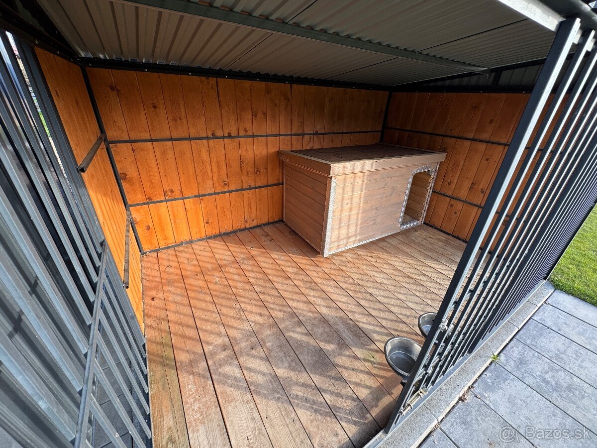 Voliéra pre psa 2,9m x 2m - 2