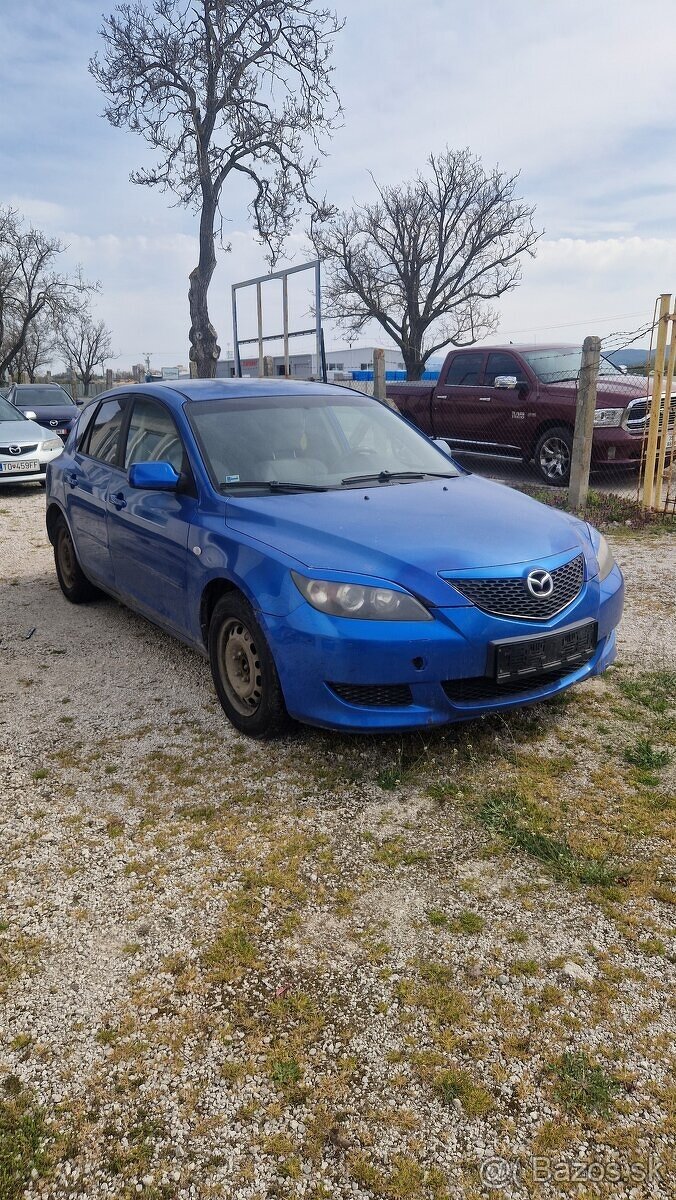 Rozpredám Mazda 3 1.6D - 2