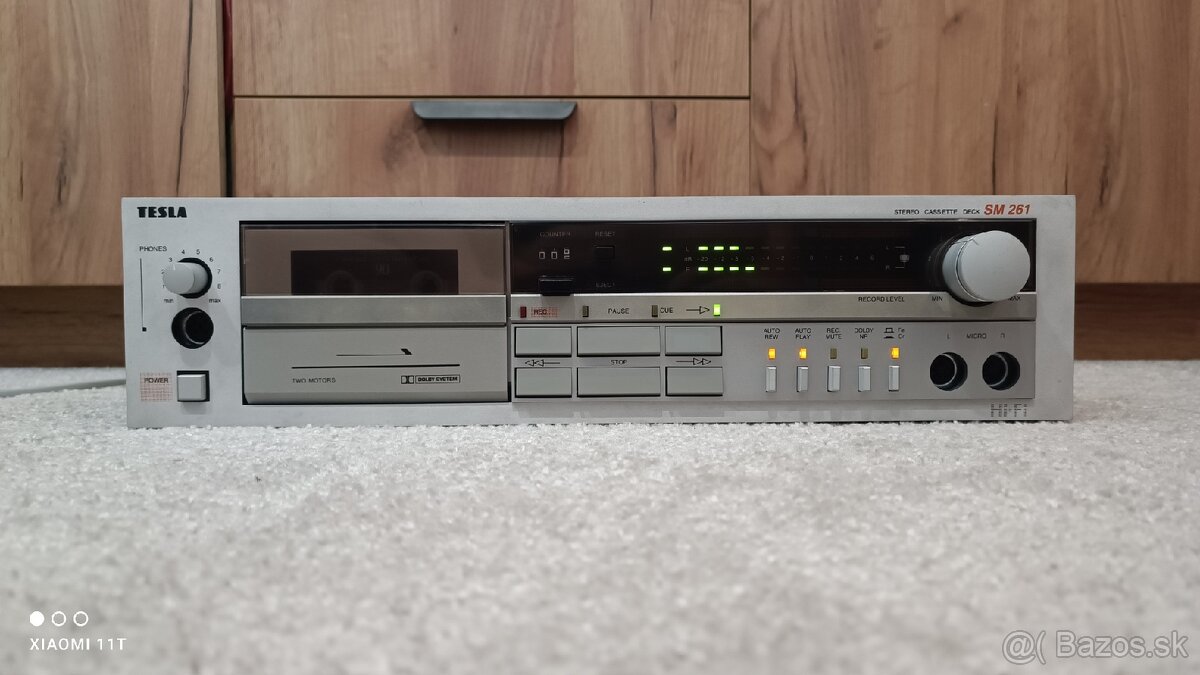 Tesla Stereo Cassette Deck SM 261 - kazetový deck - 2
