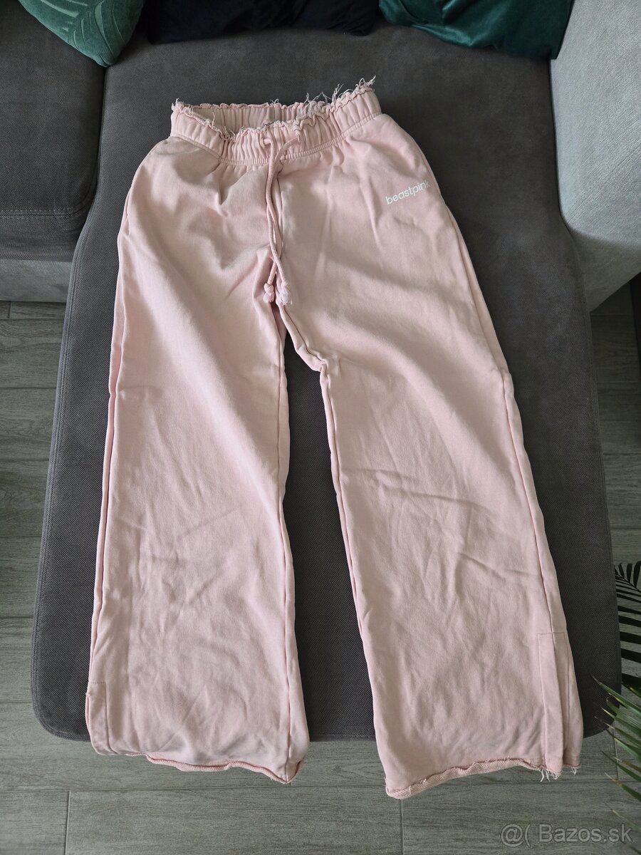 Teplaky beastpink gymbeam - 2