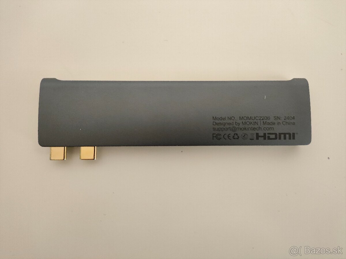 #M039 USB-C hub adaptér MOKiN (HDMI + USB) - 2