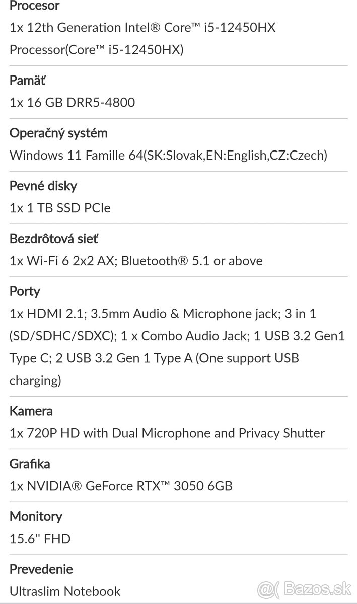Lenovo LOQ 15IAX9E - Type 83LK - 2