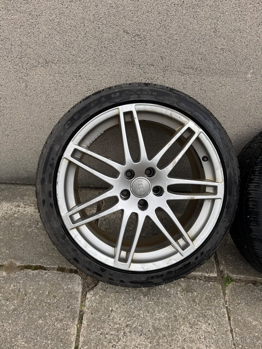 Predám originál AUDI elektróny R19 + zimné pneu 255/35 R19 - 2