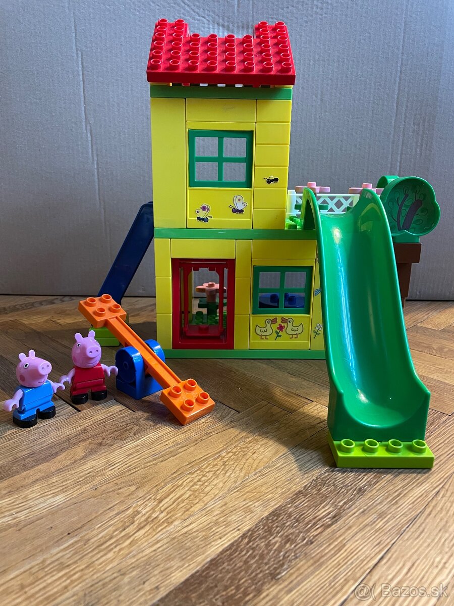 Lego duplo, skladačky, prasiatko pepa, pepa pig - 2