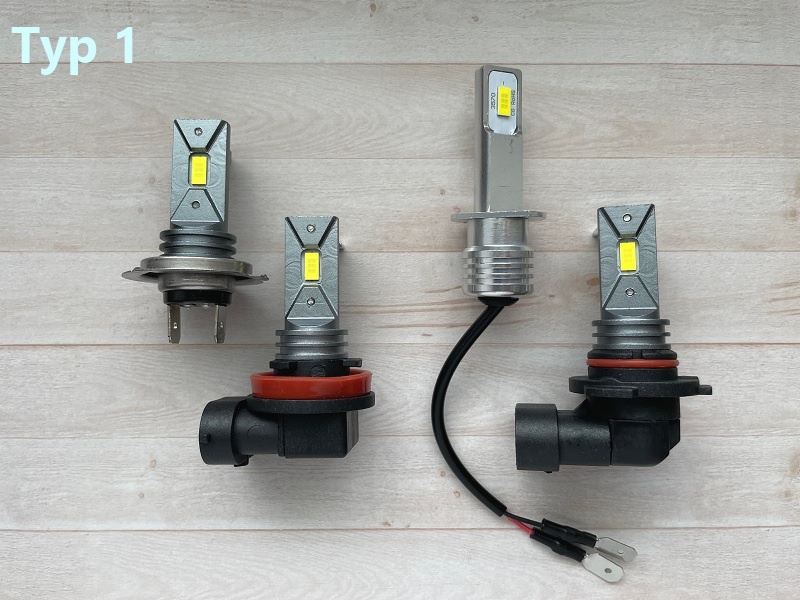 H7 led (H1,H3,H4,H8,H11,HB4..) kvalitné, silné a neoslňujú - 2