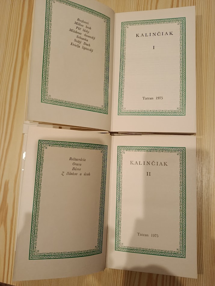 Ján Kalinčiak I.a II. Zlatý fond slovenskej literatúry - 2