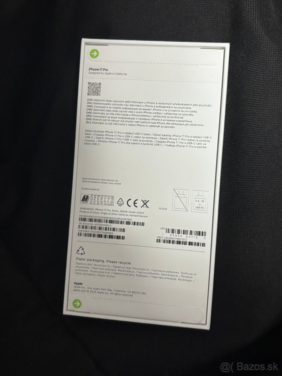 iPhone 17 Pro 256gb Blue zabaleny - 2