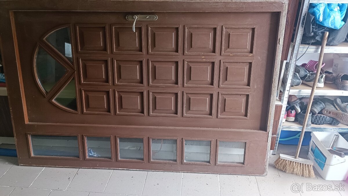 Vchodové drevene dvere-masiv - 2