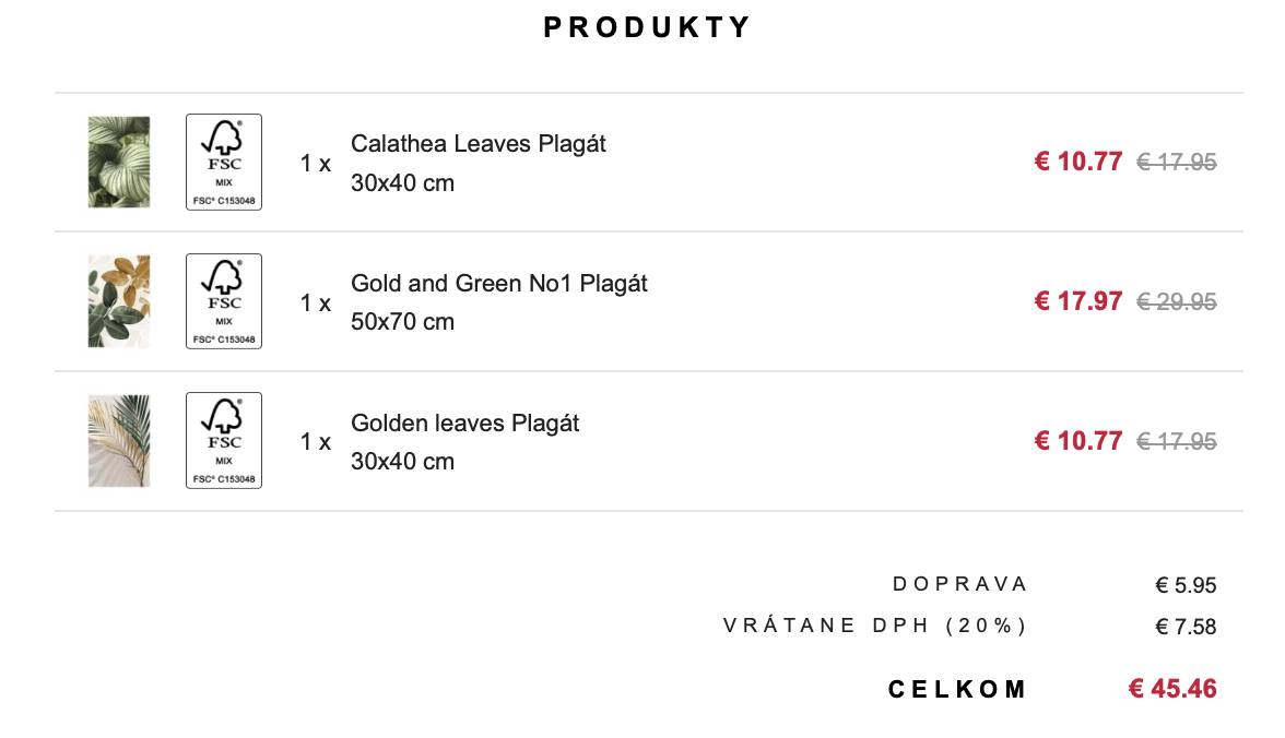 Predám 3 plagáty v rámoch DALSKÄRR z Ikey - 2