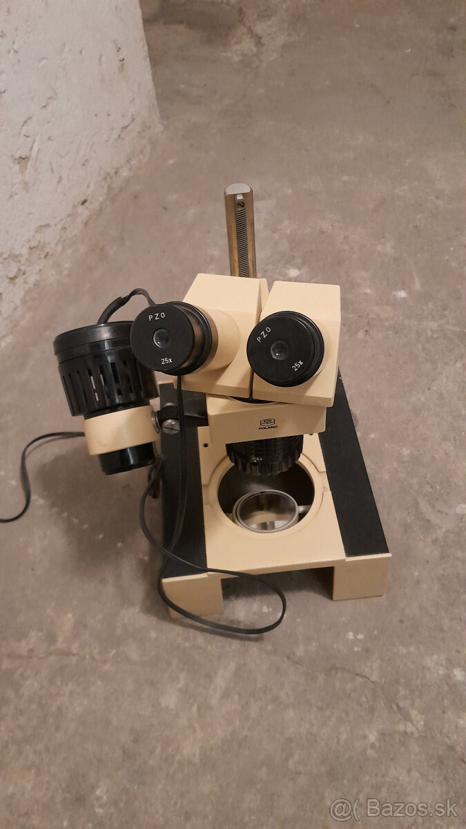 Binokulárny mikrosko PZO - 2