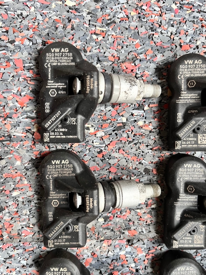 Senzory tlaku - TPMS - originál - 433Mhz - OTESTOVANÉ - 2