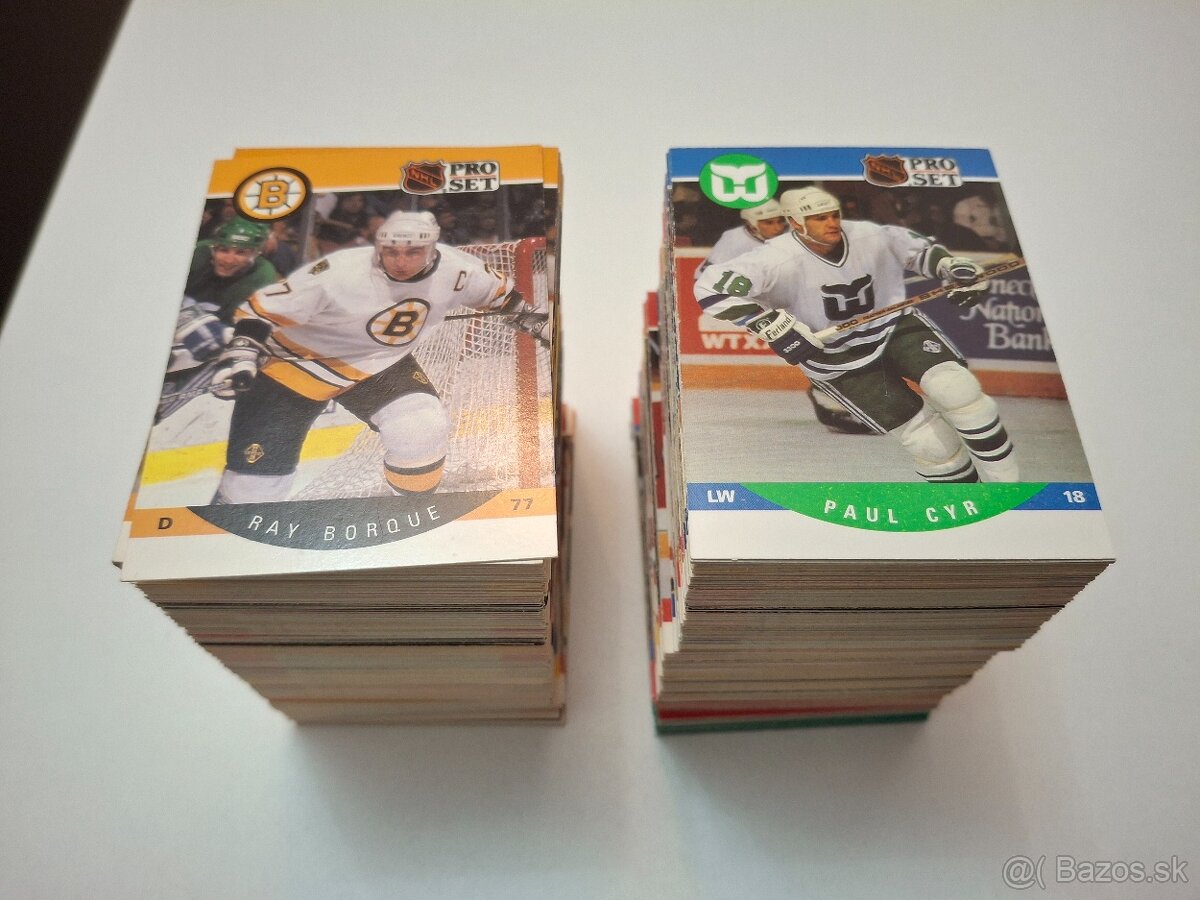 Hokejove karty,karticky - Pro Set mix - 2