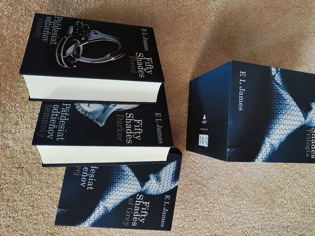 Predám trilógiu fifty shades - 2