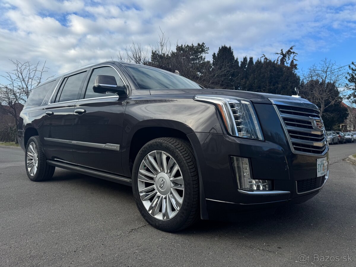 Cadillac escalade 6,2 esv long platinum znizena cena - 2
