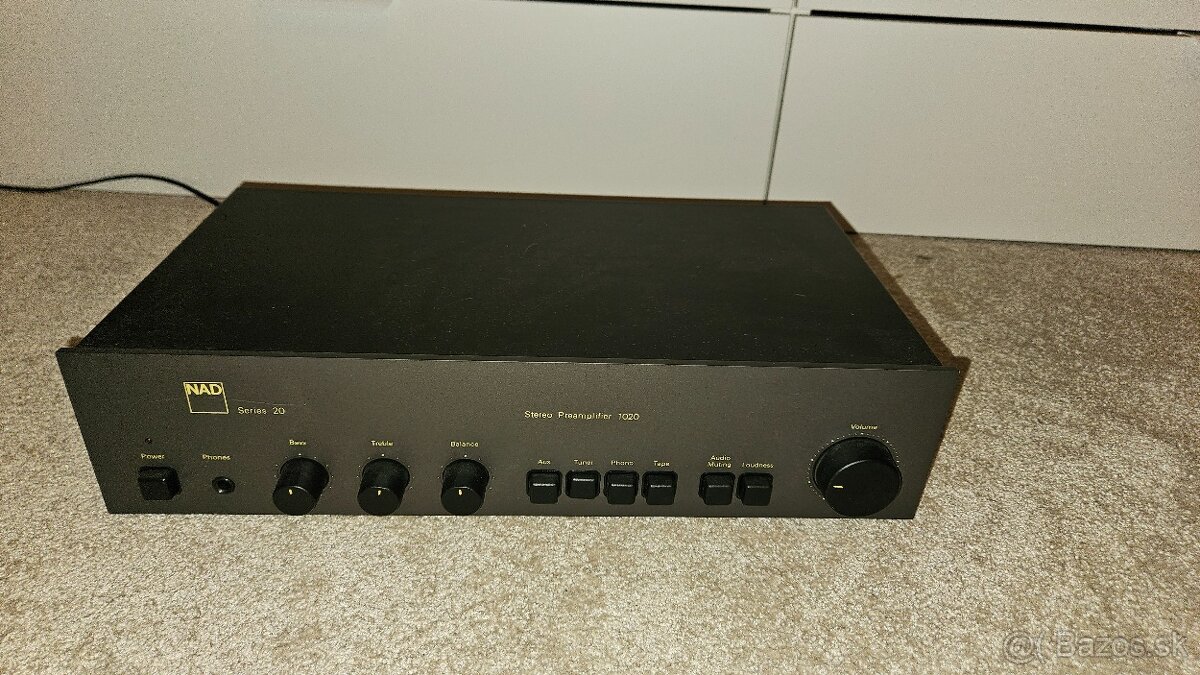 NAD 1020 Stereo Preamplifier – vintage predzosilň - 2
