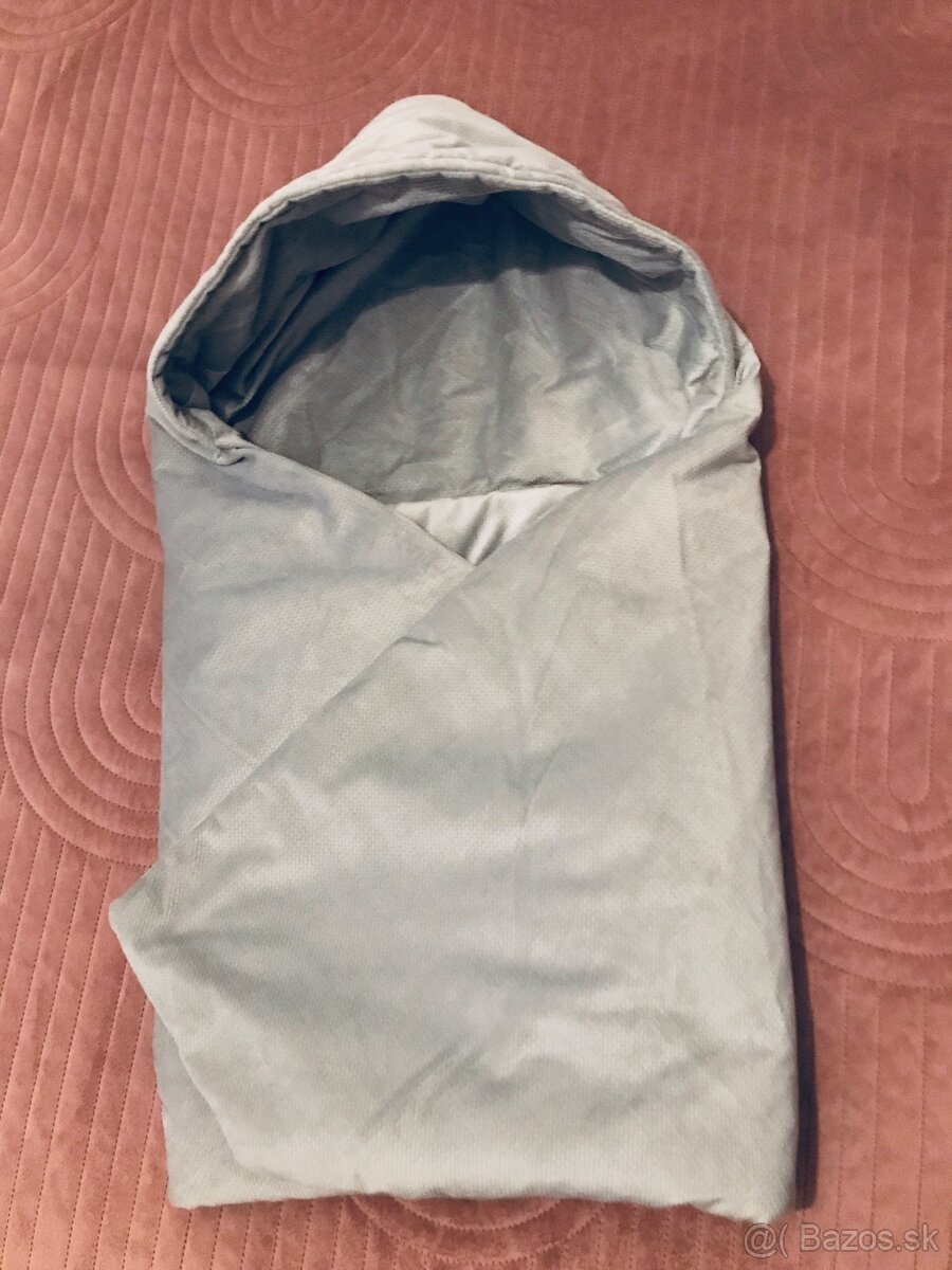 Zavinovacia deka do autosedačky,vajíčka - 2