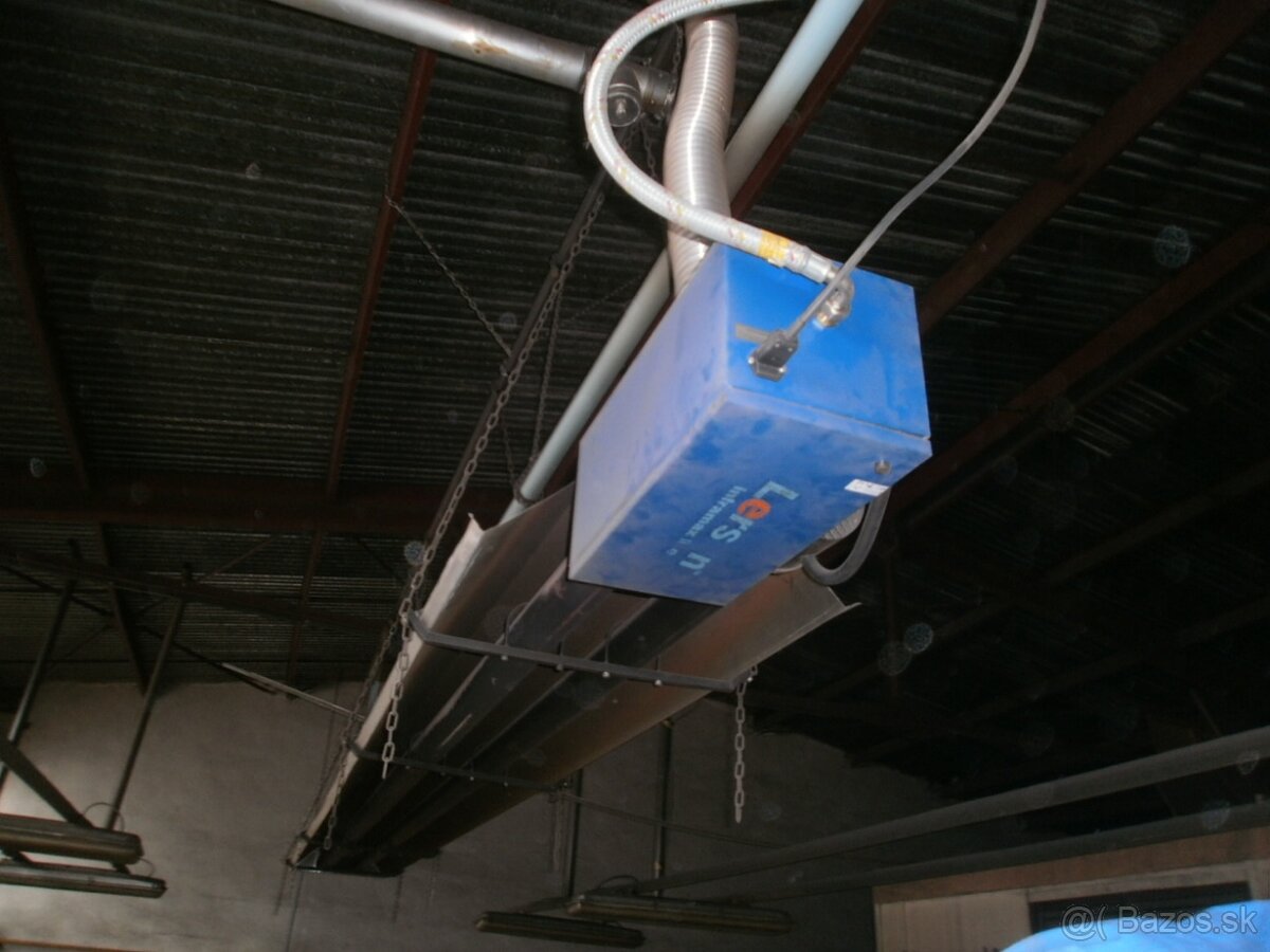 Kúrenie plynom infražiarič - 2