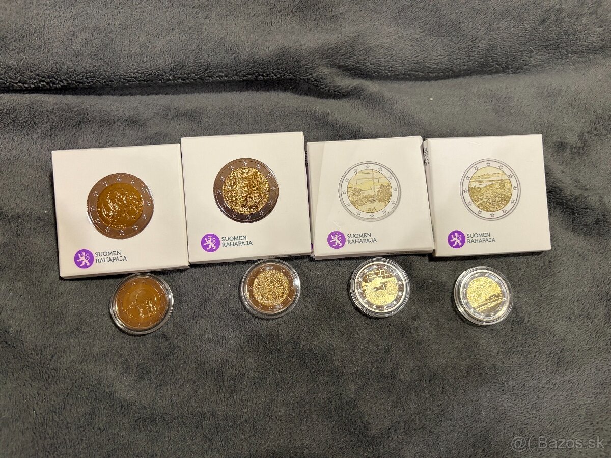 Fínsko 2 euro PROOF pamatne mince - 2