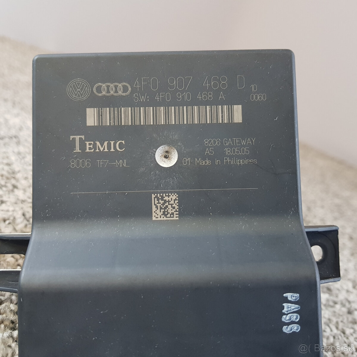 Gateway Audi A6 / Q7 Originál 4F0907468D - 2