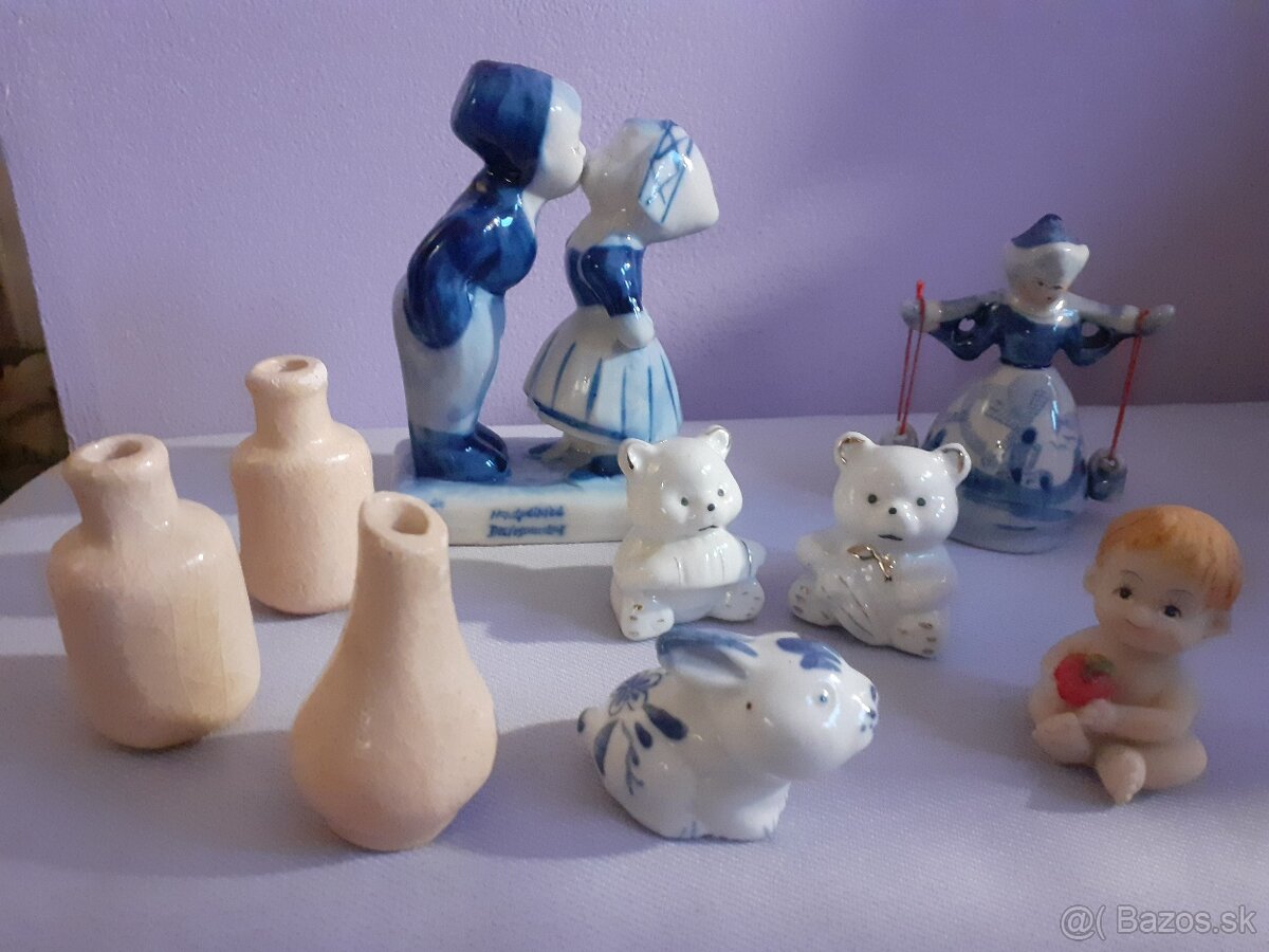 Porcelánové vázičky a sošky - 2