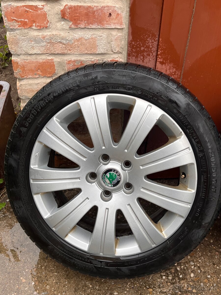 DISKY ŠKODA R17 / 5x112 - 2