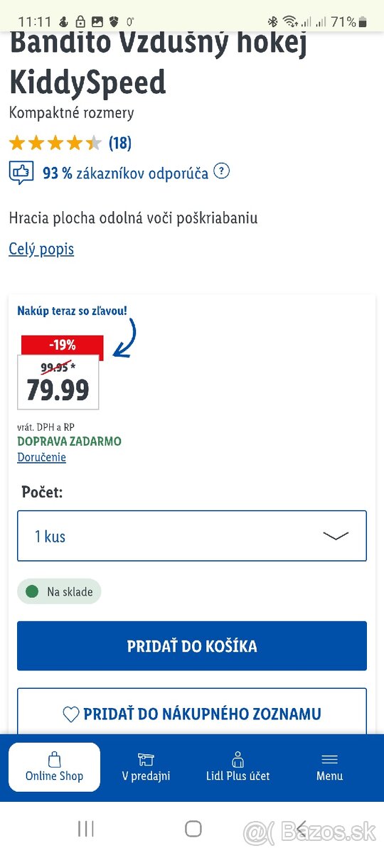 Predám detský hokej - 2