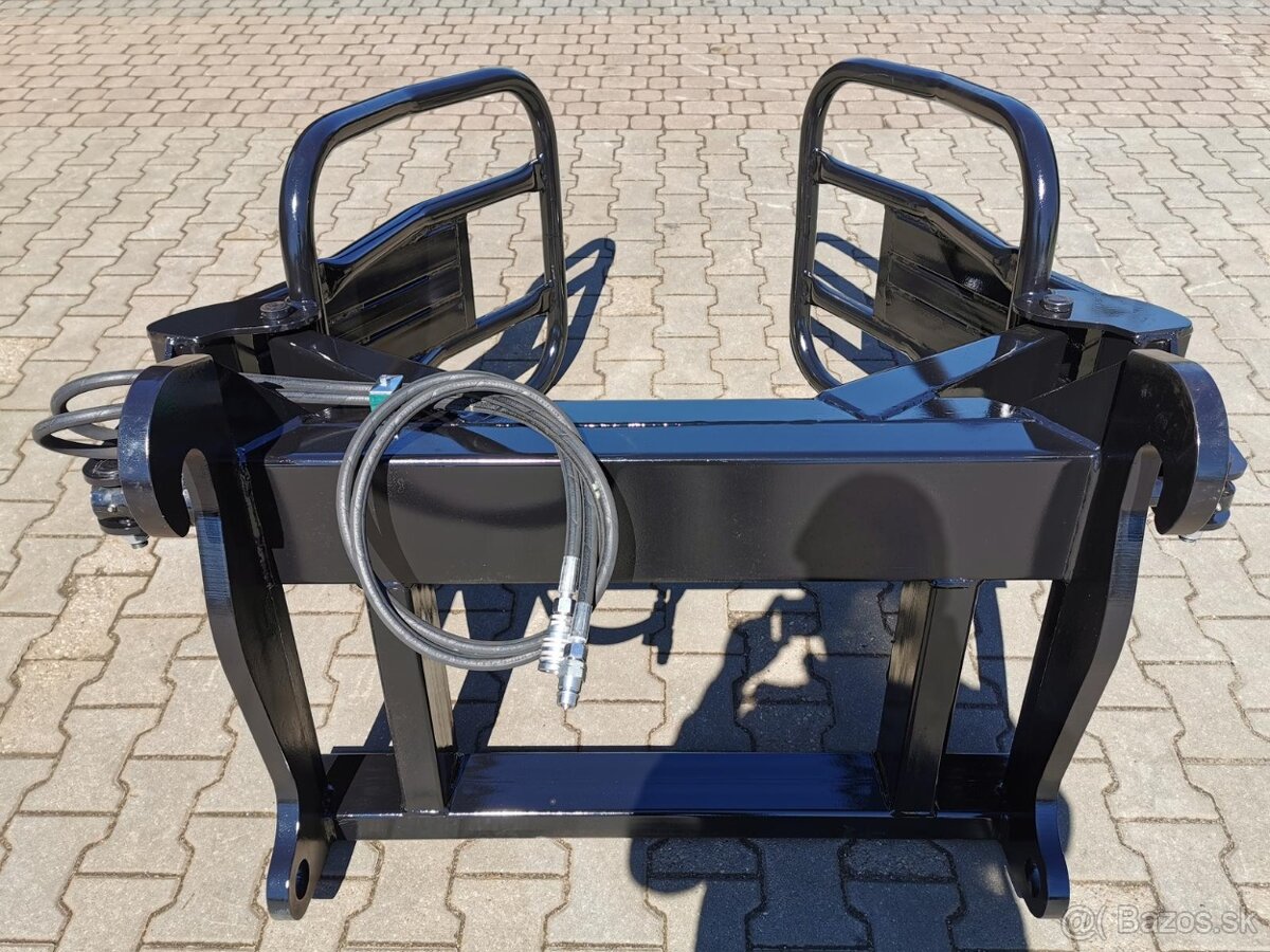 Kliešte na balíky nakladač JCB, Manitou - 2