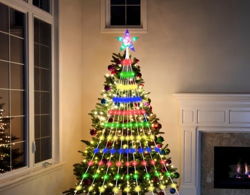 Vianocne osvetlenie s pikou 140 led - 2