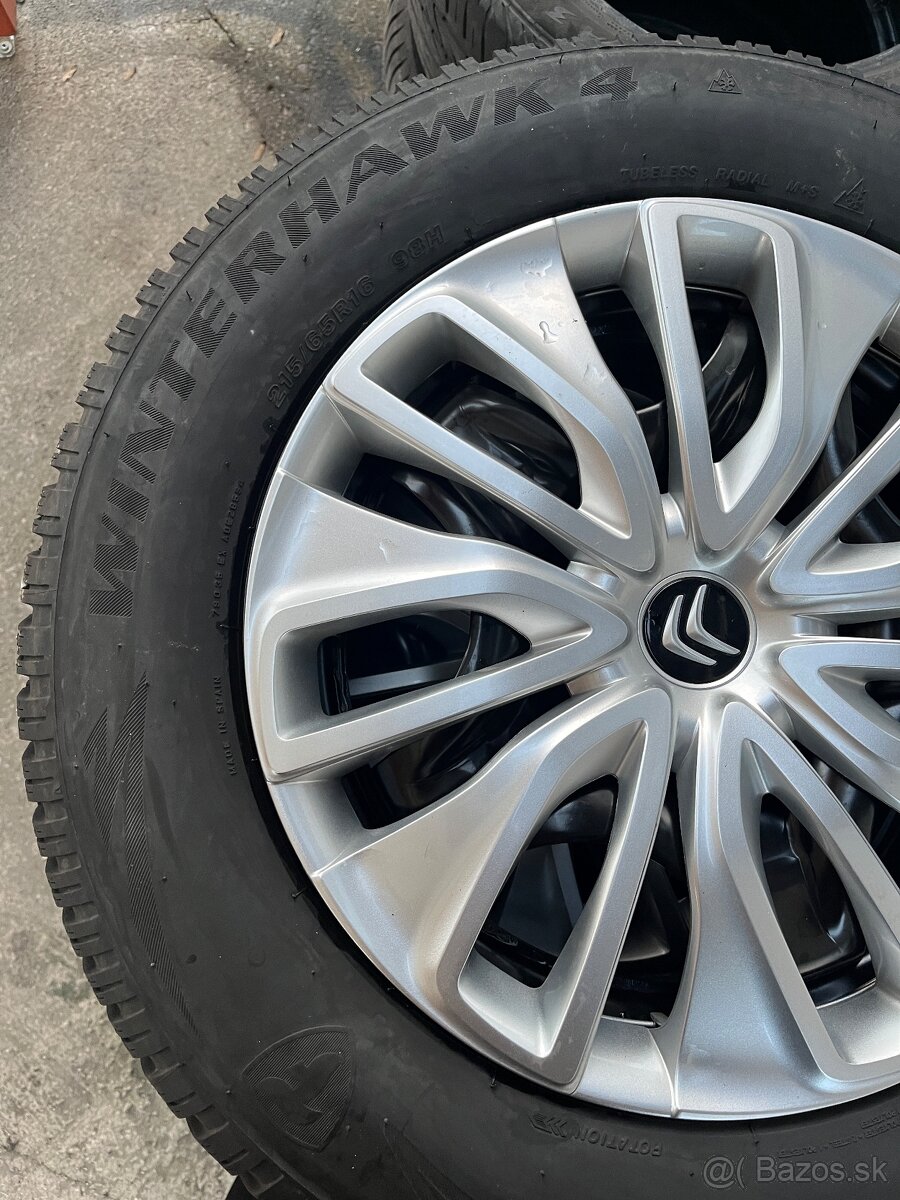 Predám 4ks disky+pneu+puklice - 2