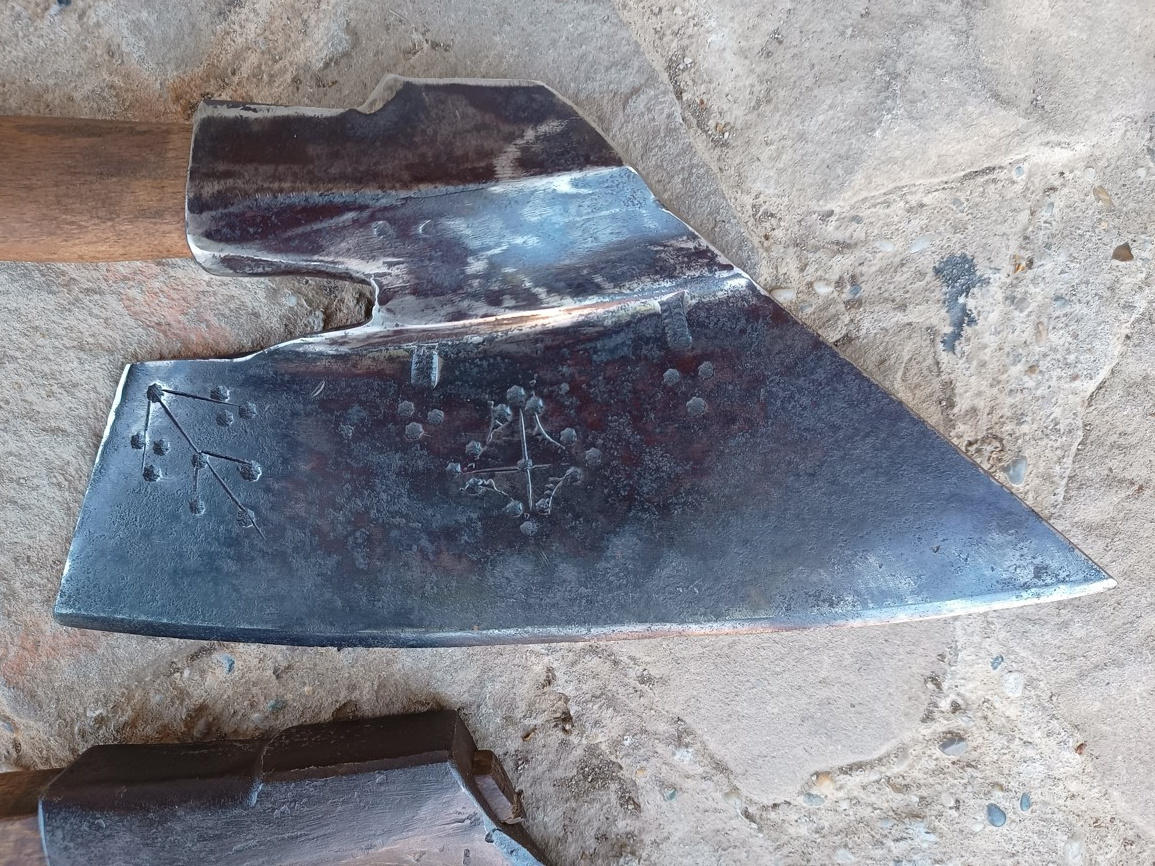 sekera,sekery,hoblík,nebožiec,staré náradie,dláto topor 4 - 2