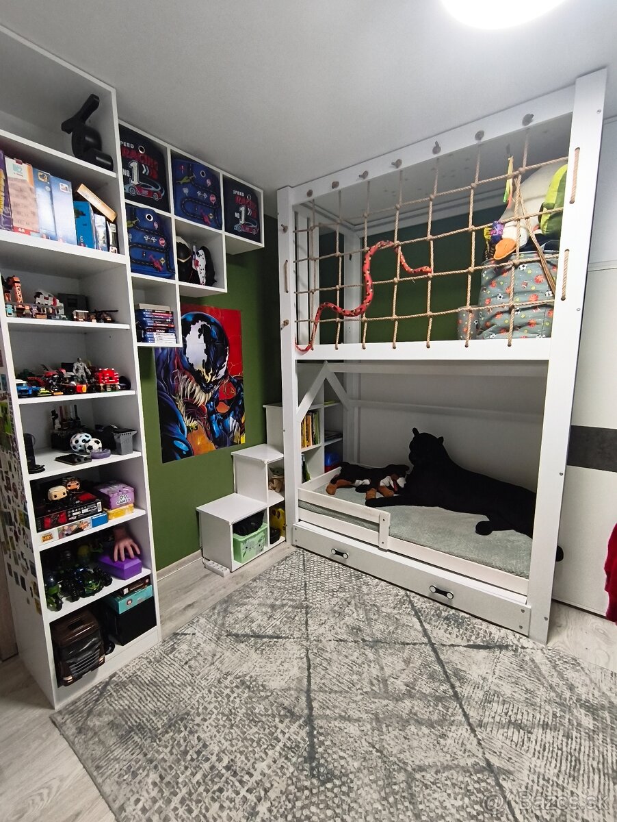 Detská posteľ + poschodie+ schody - 2