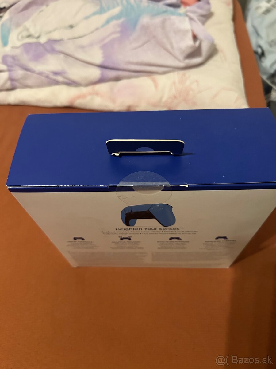 Predám nový nepouzity modrý ps5 ovládač. - 2