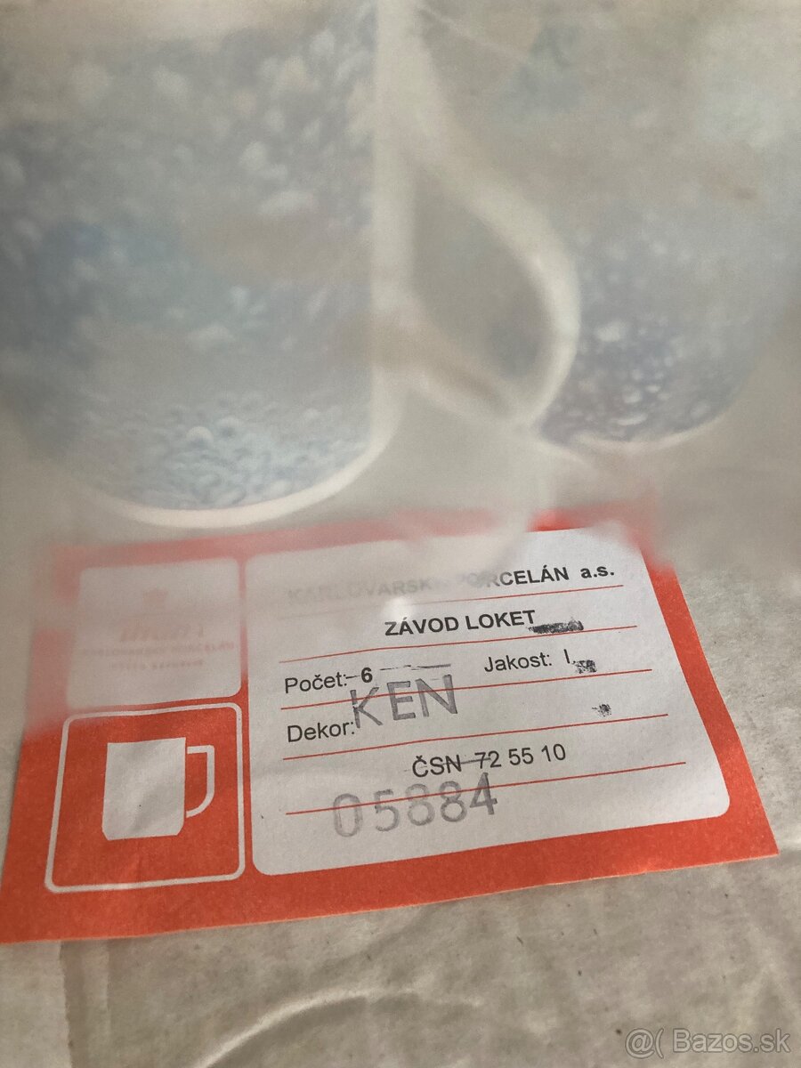 Kvalitny Česky porcelan, hrnčeky Thun - 2