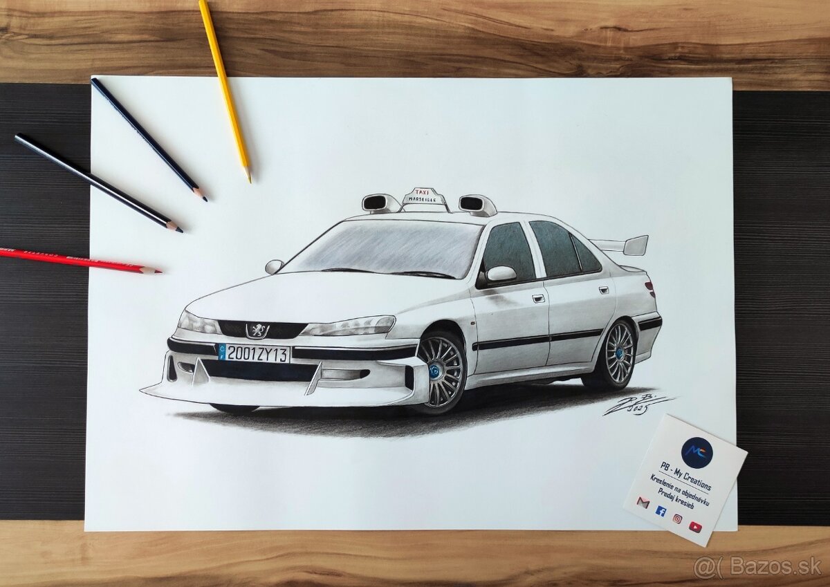 Chceš venovať ORIGINÁLNY DARČEK? Kúp kresbu - 2