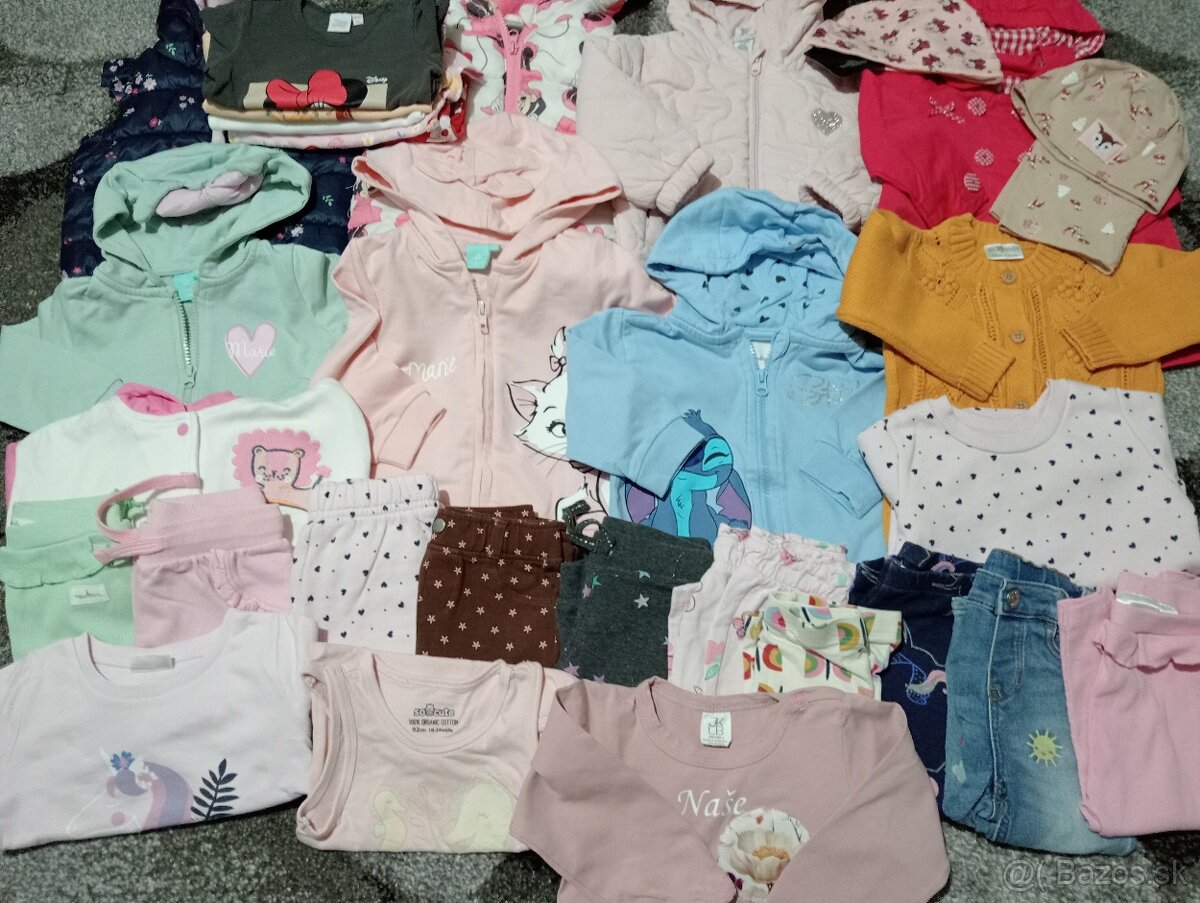 Balík oblečenia pre dievčatko 74/80 - 2