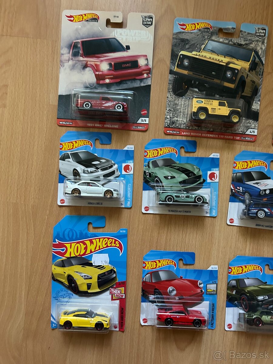 HotWheels autíčka - 2