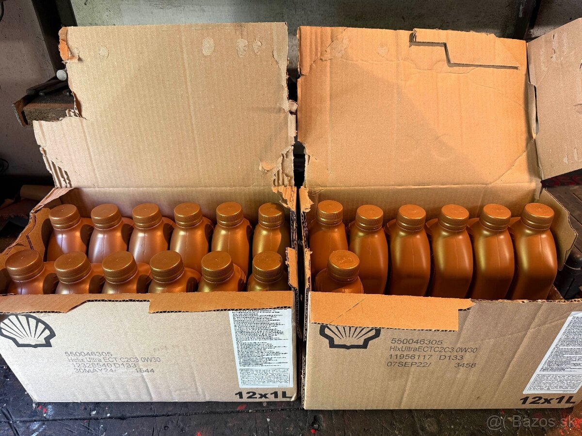 Motorový olej Shell Helix Ultra ECT C2/C3 0W-30 – 19 litrov - 2