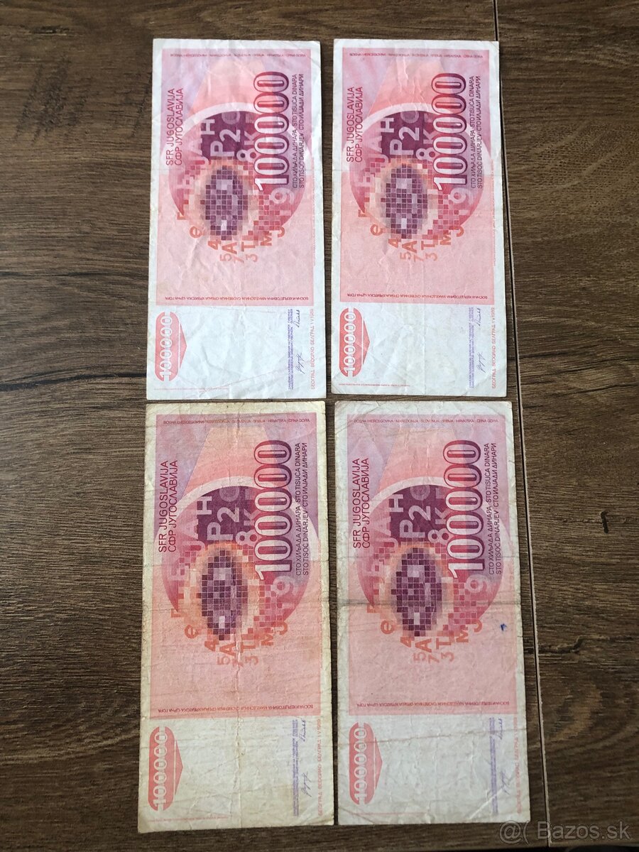 Bankovky JUHOSLAVIA 5 - 2